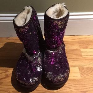UGG Sequin Color Change Boots